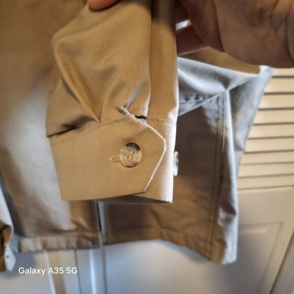 London Fog Men's Weatherproof Jacket Size 42 Long Beige Zip out Liner - Picture 8 of 8